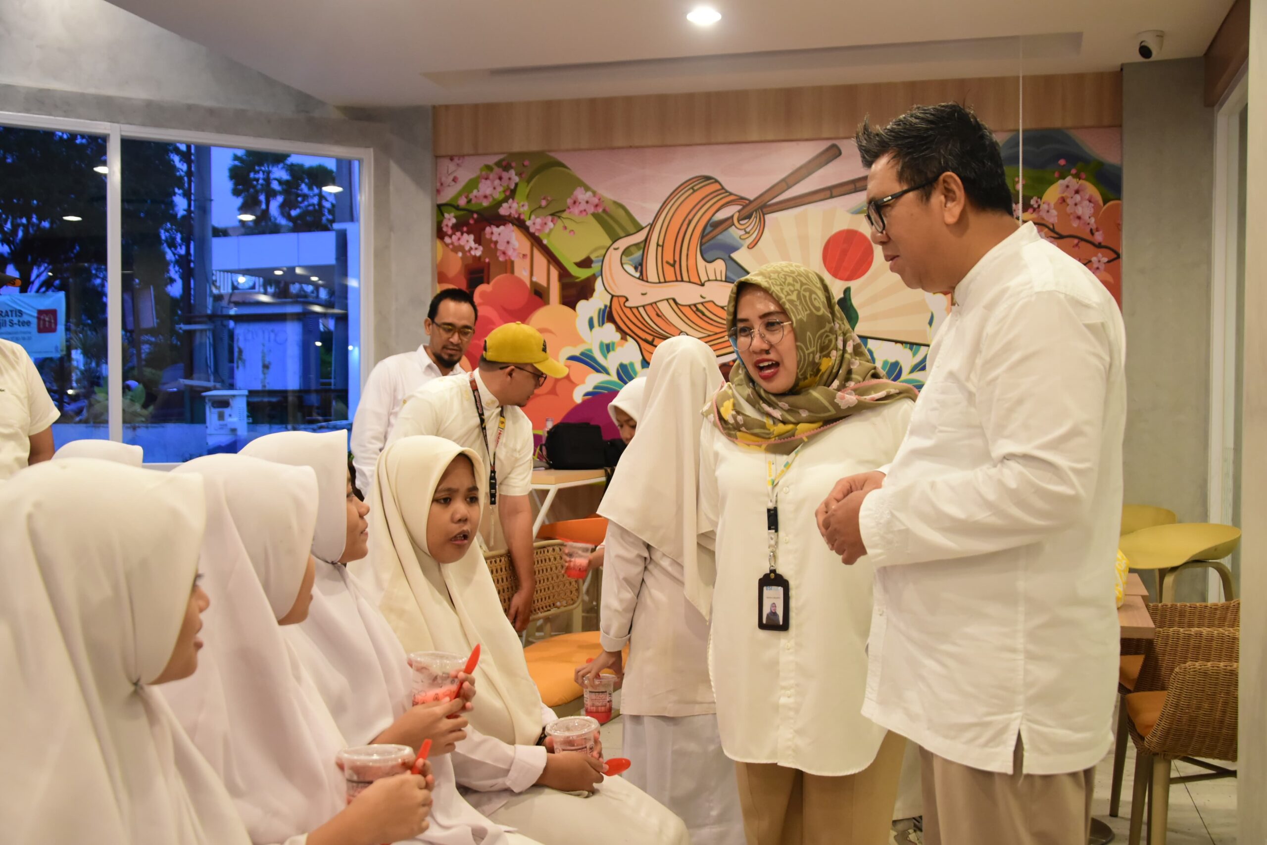 BSI Kolaborasi dengan Hokben: 2.500 Anak Yatim Merasakan Kebahagiaan Ramadhan