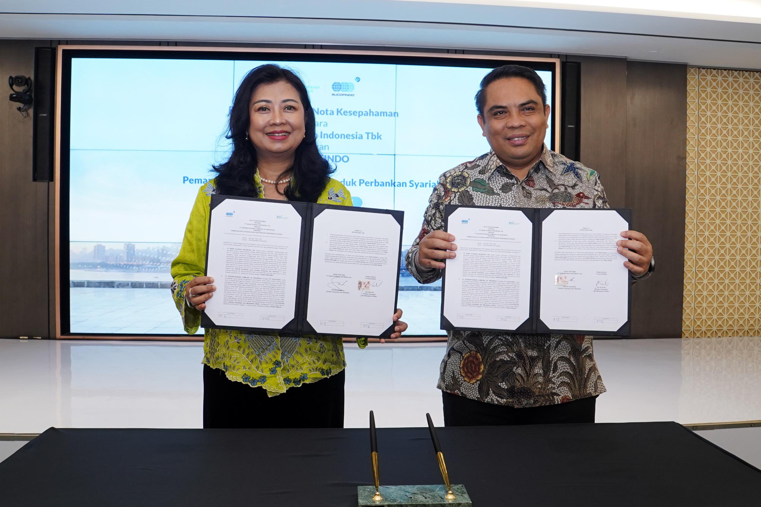 BSI Gandeng SUCOFINDO untuk Tingkatkan Kualitas Layanan