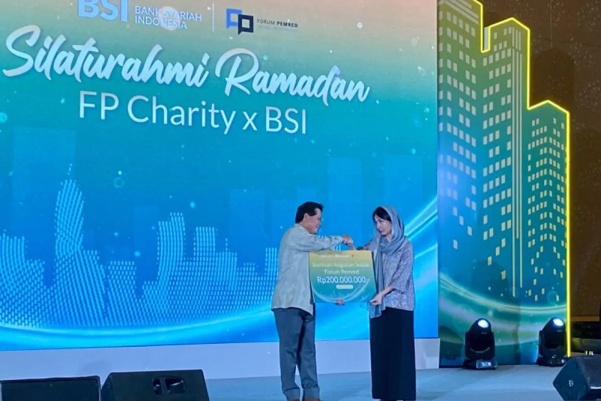 Dukung Pemred Charity, BSI Tingkatkan Bantuan bagi Insan Media