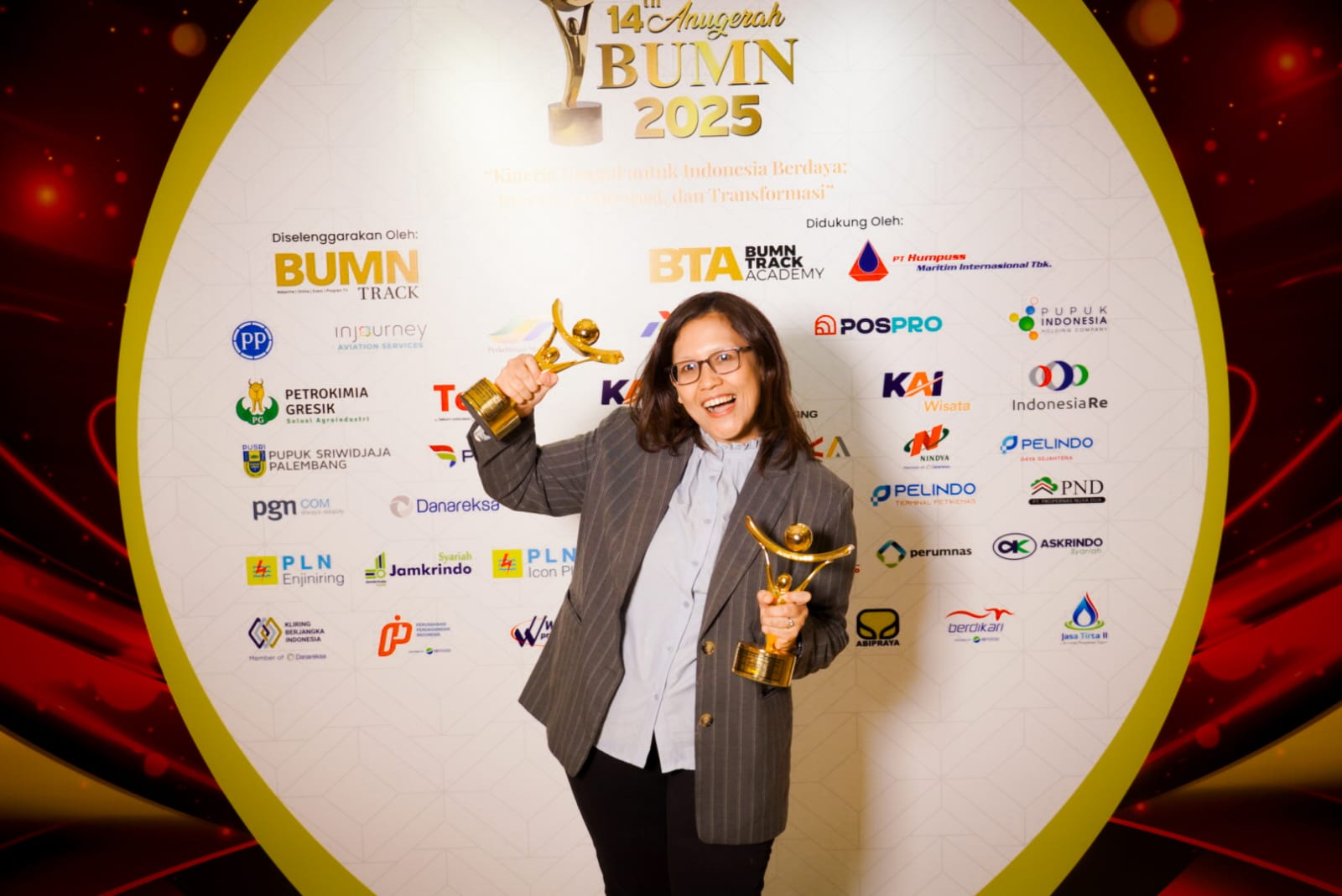 KAI Borong Penghargaan di Anugerah BUMN 2025 dan Infobank-Isentia Digital Brand Appreciation