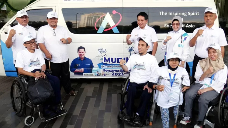 BSI Fasilitasi Mudik Disabilitas dengan Berbagai Moda Transportasi