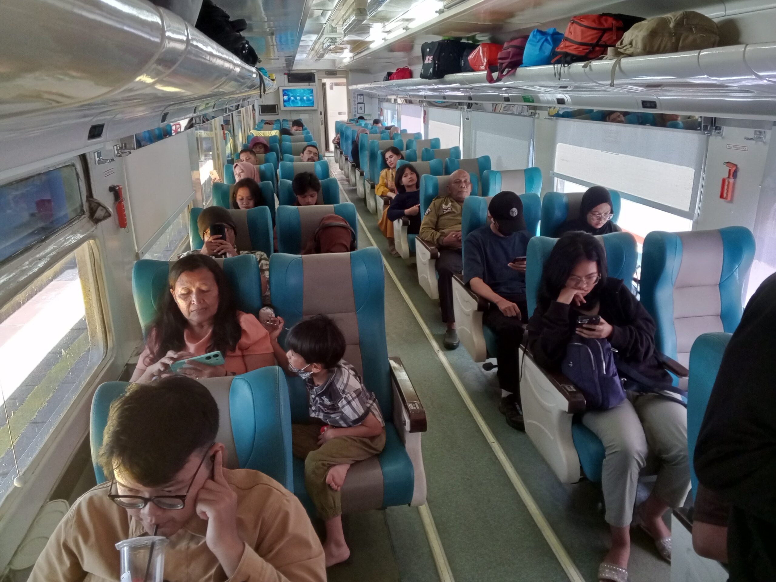 Prediksi Puncak Arus Balik Kereta Api Jarak Jauh Dominasi Perjalanan