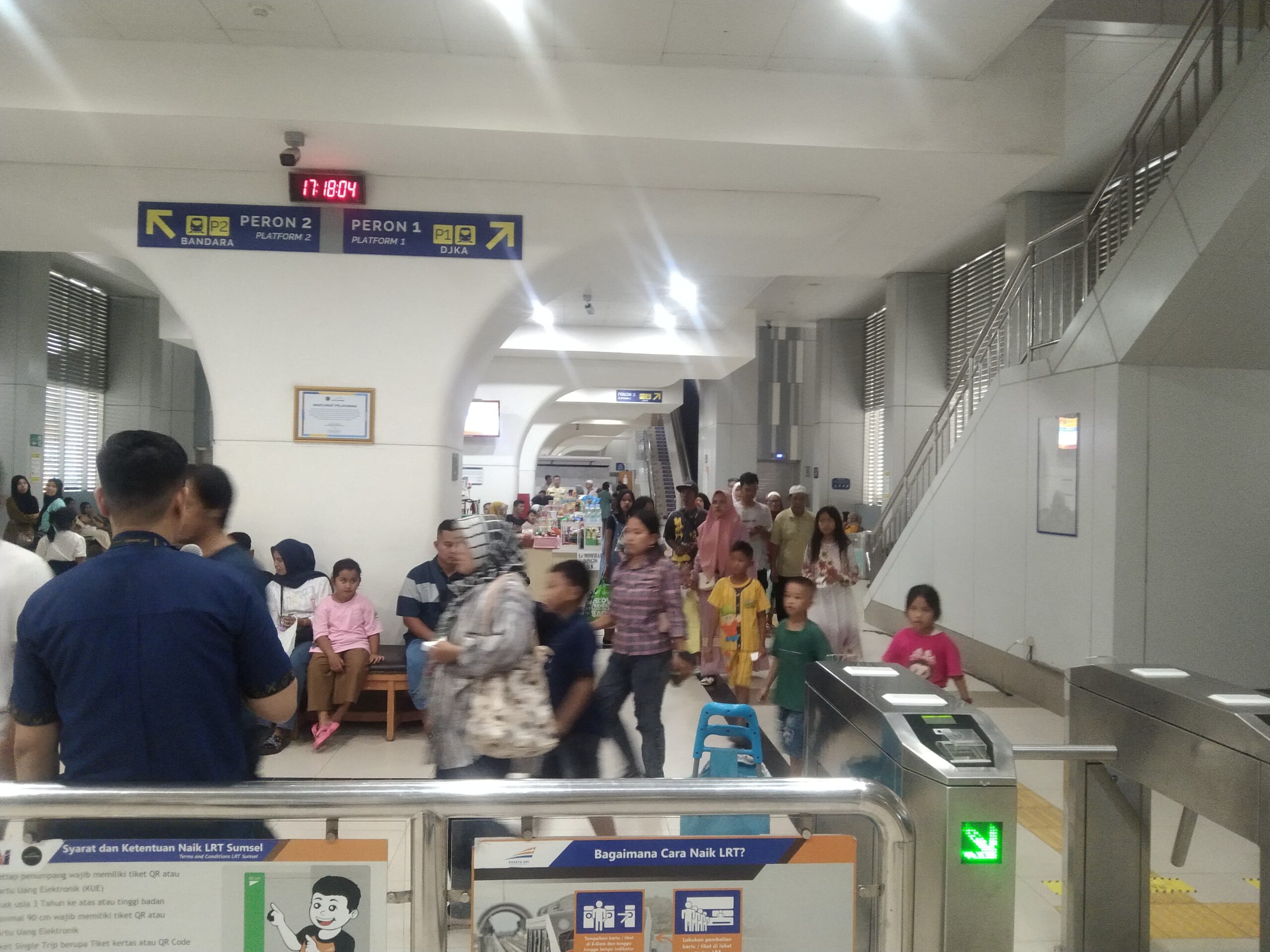 LRT Sumsel Penumpang Lebaran Tembus 343 Ribu, Bukti Transportasi Publik Makin Diminati