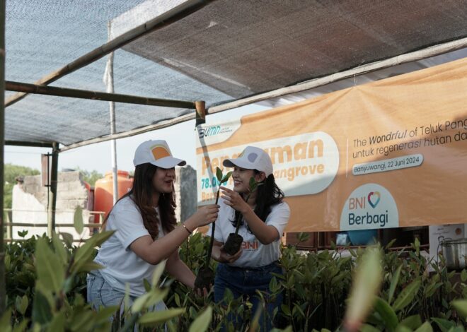 Lestarikan Alam, BNI Tanam Mangrove di Banyuwangi untuk Masa Depan