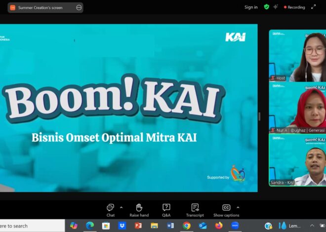 BOOM! KAI dan MiKA Next Class Jadi Sarana UMKM Kembangkan Potensi Digital