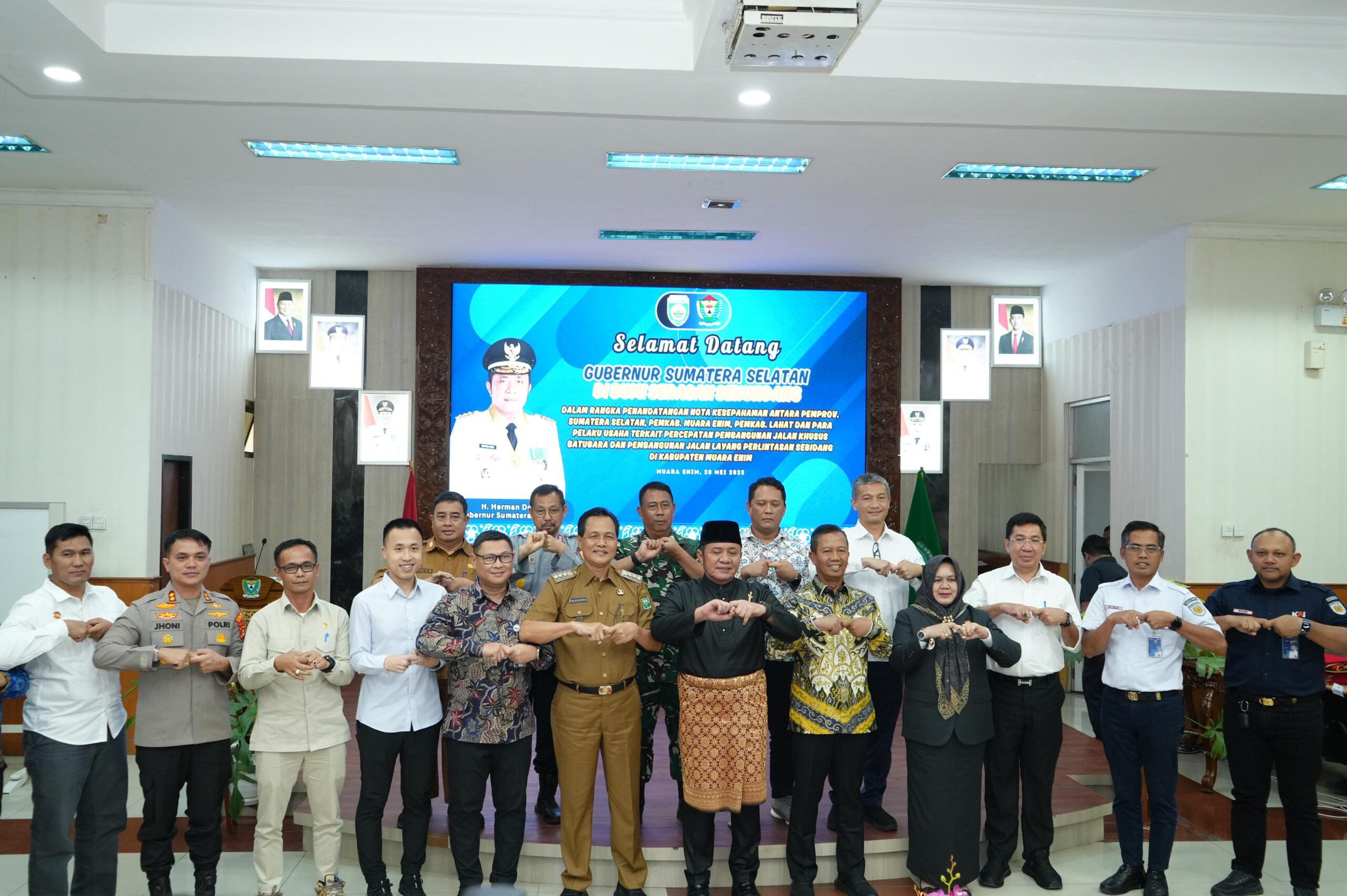 KAI, B2PJN, Pemprov Sumsel Bangun Flyover Muara Enim