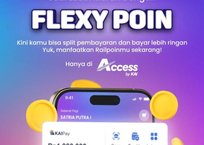 KAI Flexy Poin, Solusi Hemat Beli Tiket Kereta Api di Access by KAI