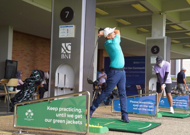 Peluang BNI Gelar Golf Clinic Gen 2.0, Bangun Legacy Finansial Next Gen